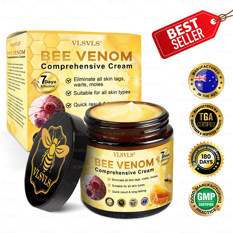 Anti-Aging Cream for Skin Healing and Renewal with Bee Peptide Formula