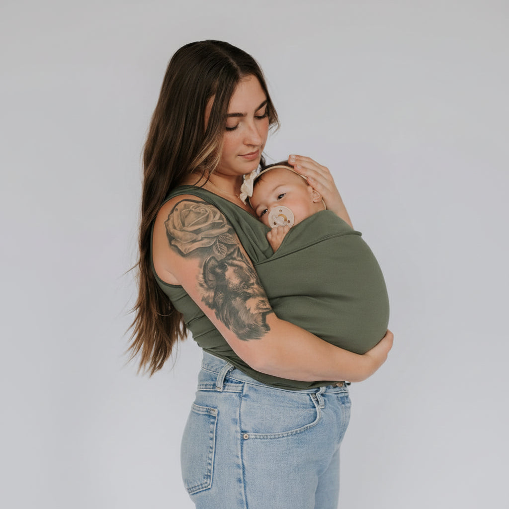 CuddleEase – Comfortable Babywearing Shirt for Effortless Parenting