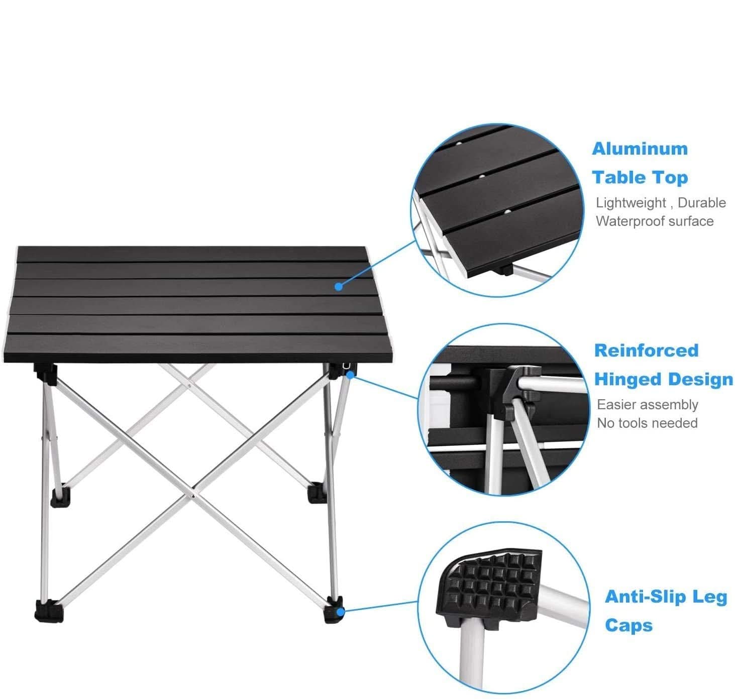 Portable Outdoor Desk for Camping, Garden, and Party Activities