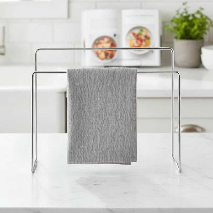 Stainless Steel Recipe Stand for Kitchen Organization