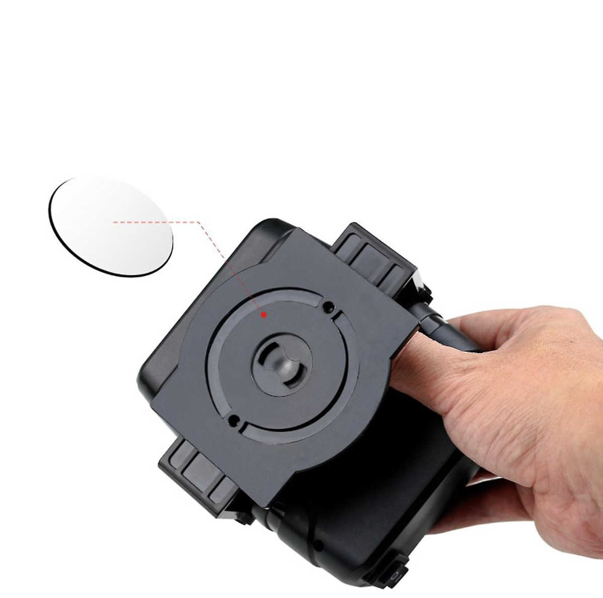 QuickHeat 12V Portable Car Heater & Defroster with 360° Adjustability