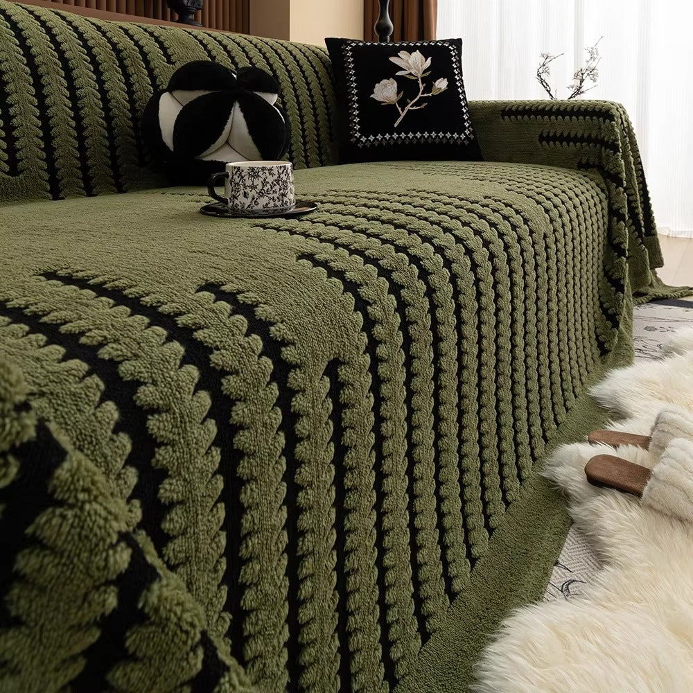 CozyWrap - Textured Non-Slip Sofa Protector Cover