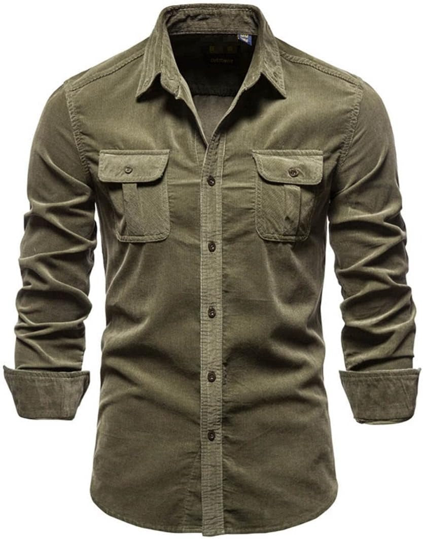 Men's Overshirt with Buttoned Chest Pockets | Comfortable Everyday Layer