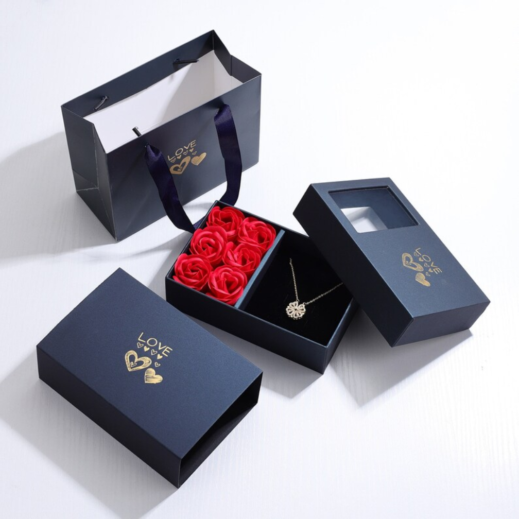 Heart Necklace | Transformable Pendant | Sparkling Lucky Design
