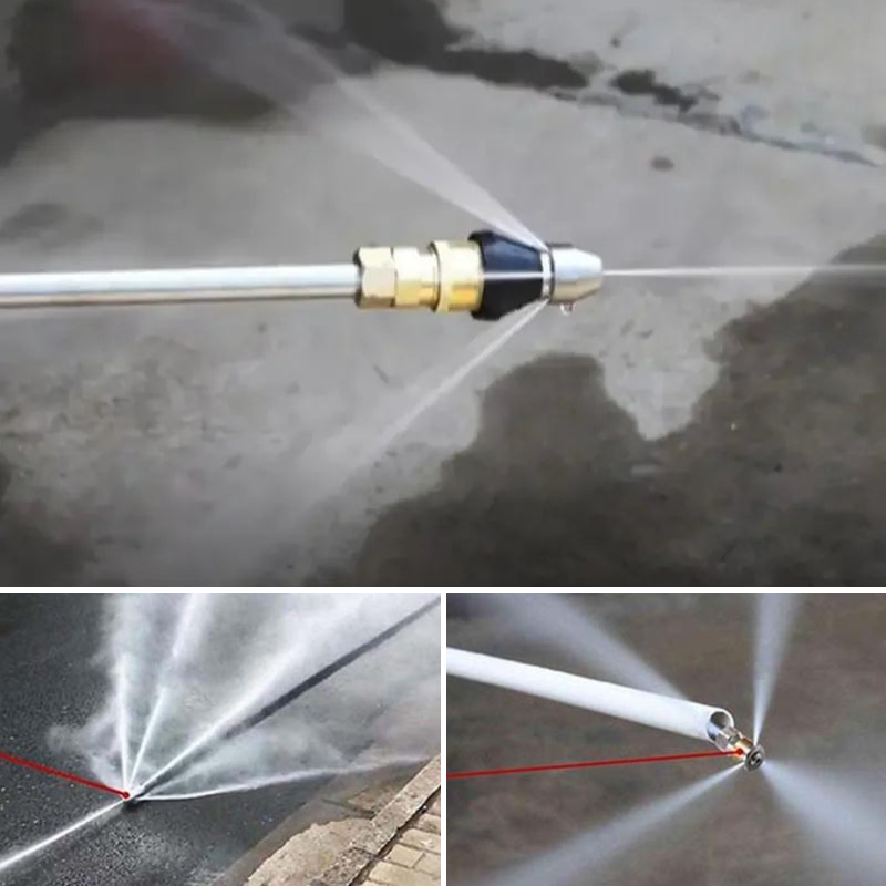 Ultimate High-Pressure Pipe Cleaning Nozzle for Blockages