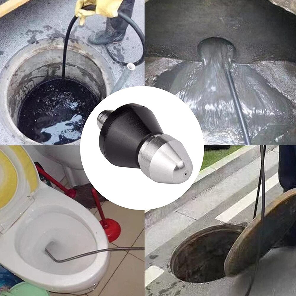 Ultimate High-Pressure Pipe Cleaning Nozzle for Blockages