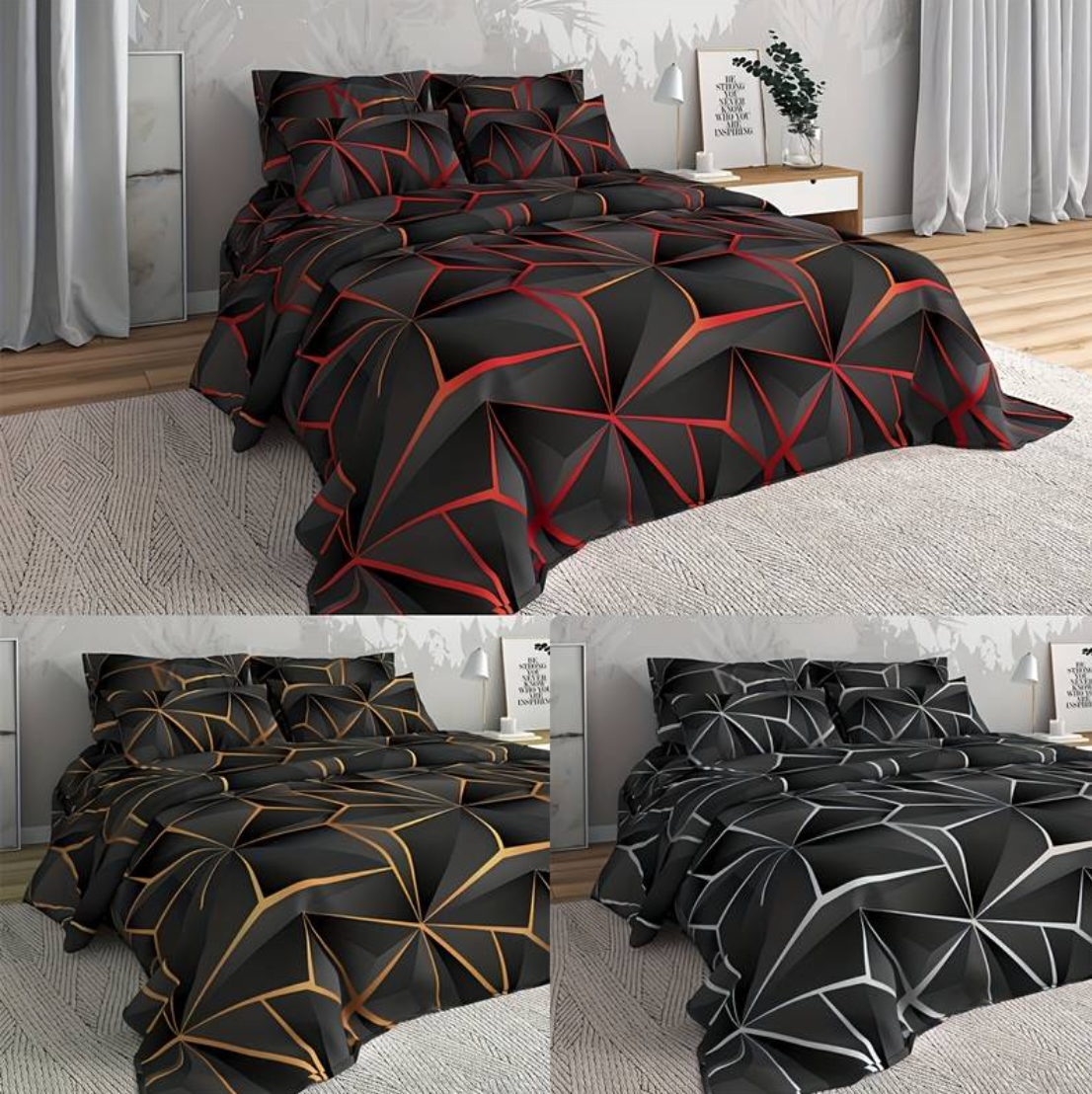 SerenitySoft All-Season Microfiber Duvet Set for Ultimate Comfort