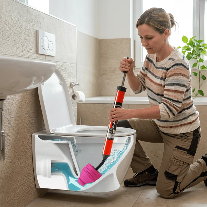 High-Pressure Drain Cleaner | Chemical-Free | Flexible Nozzle