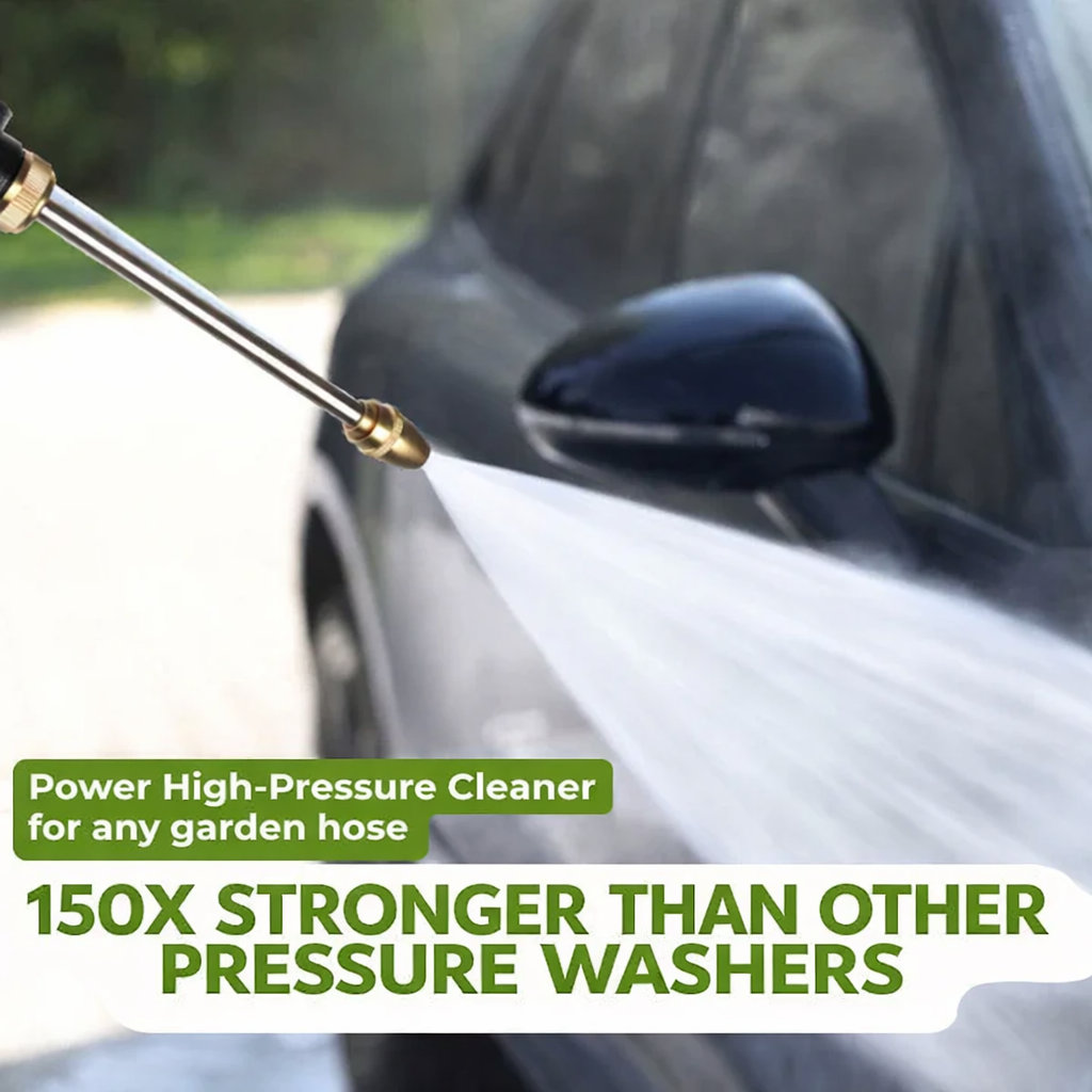 High-Pressure Cleaner with Adjustable Spray and Soap Dispenser