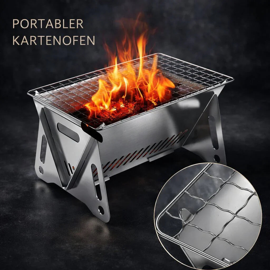 Charcoal Grill | Easy Assembly | Durable Design | Outdoor Flame