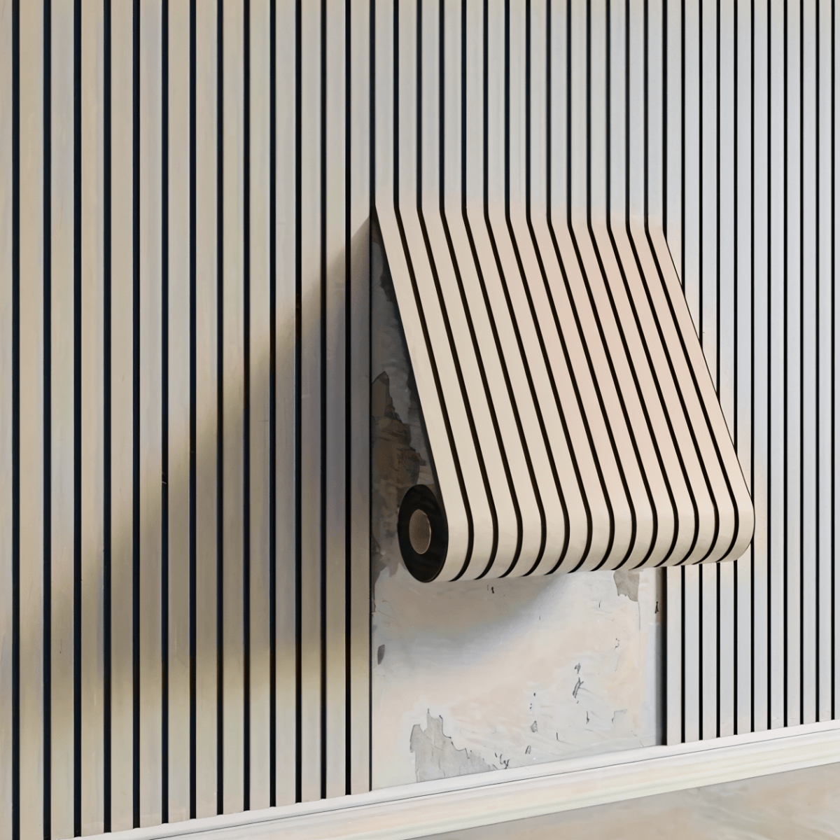 Self-Adhesive 3D Wood Paneling | Modern Wall Covering