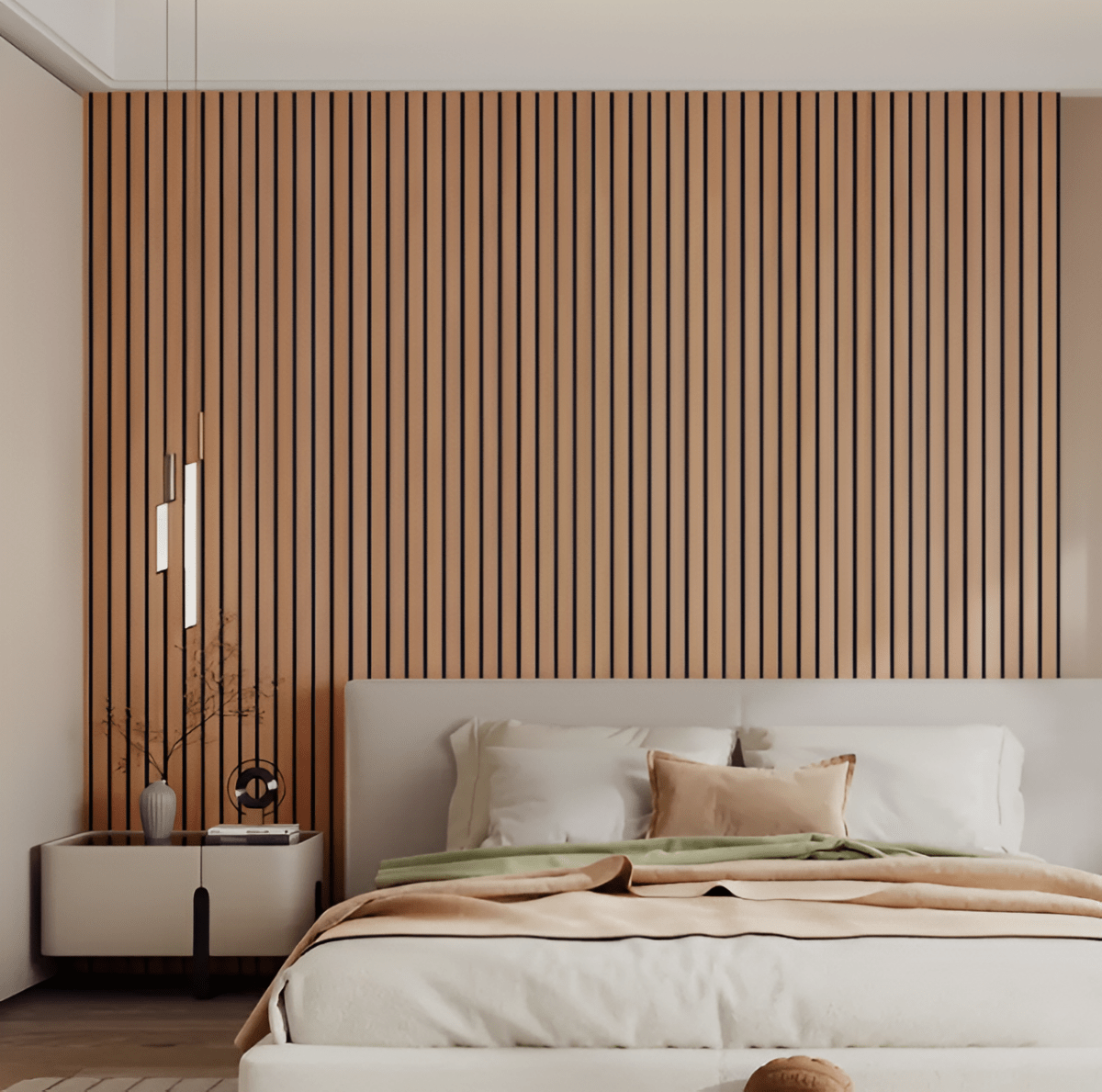 Self-Adhesive 3D Wood Paneling | Modern Wall Covering