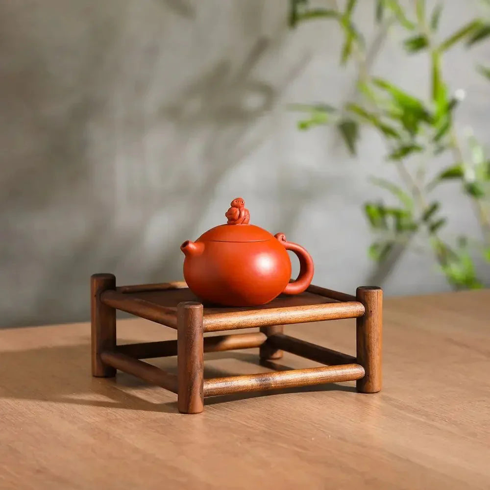 Wooden Shelf for Tea and Tableware | Solid Wood Design | Ready to Use