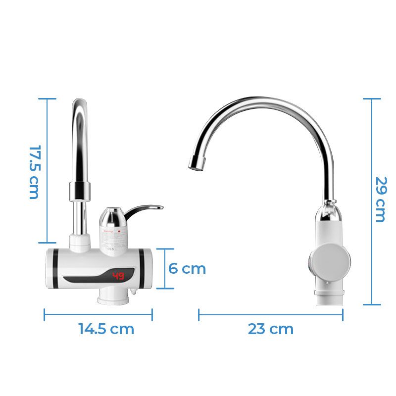 SwiftHeat Instant Electric Water Heater Faucet for Kitchens