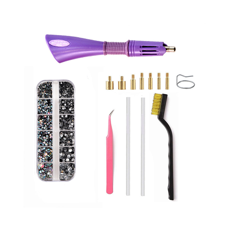 7-in-1 Applicator Hotfix Rhinestone Set | Quick Heating | Precision Tips