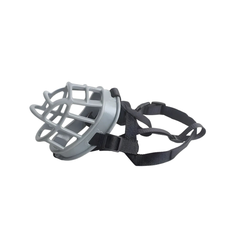 Adjustable Silicone Dog Muzzle | Breathable Design