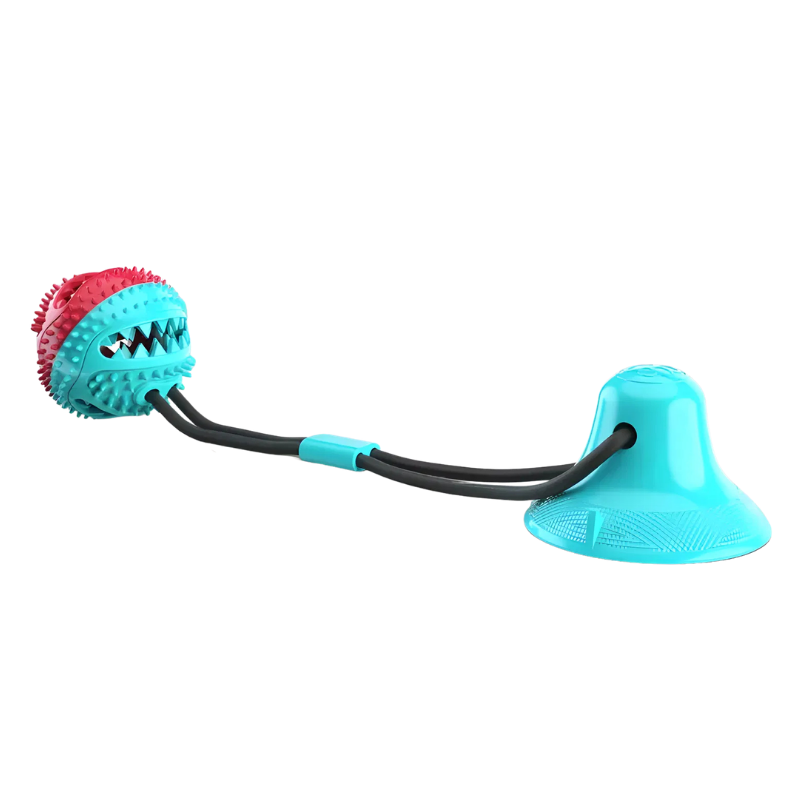 Dog Toy | Suction Cup Ball | Fills with Treats