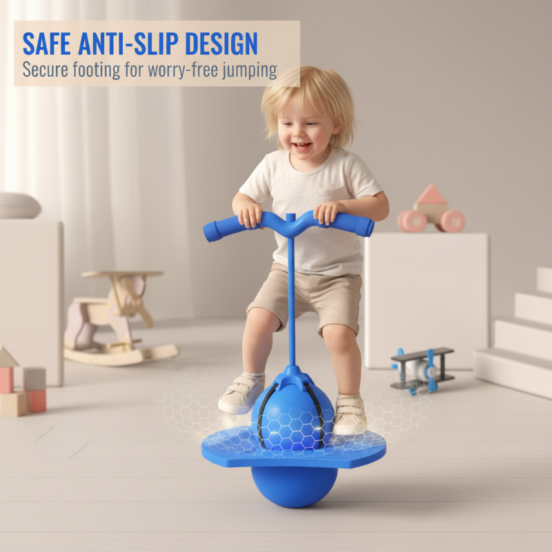 Jump Ball | Non-Slip Surface | Removable Handles