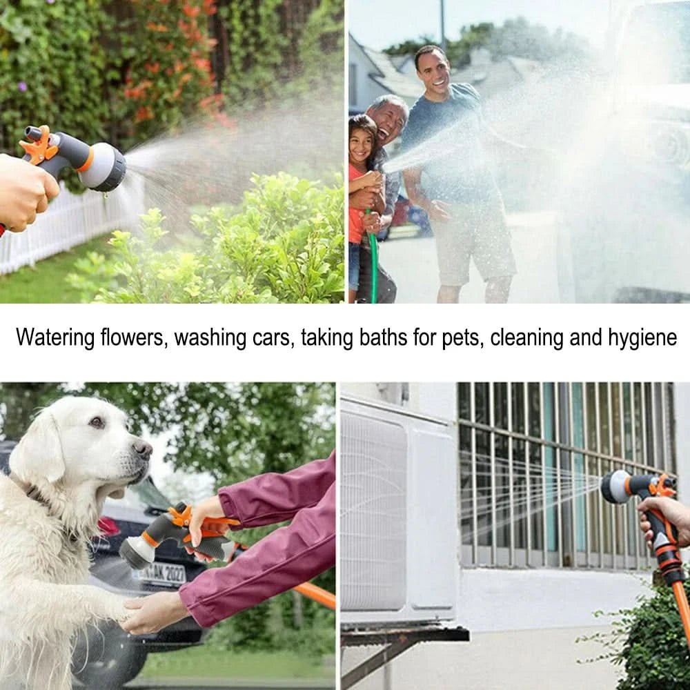 EcoSpray Pro - Versatile 8-Mode Garden Hose Nozzle for Every Task