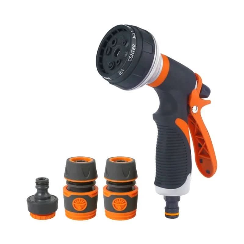 Ergonomic Garden Hose Sprayer with 8 Adjustable Pressure Settings