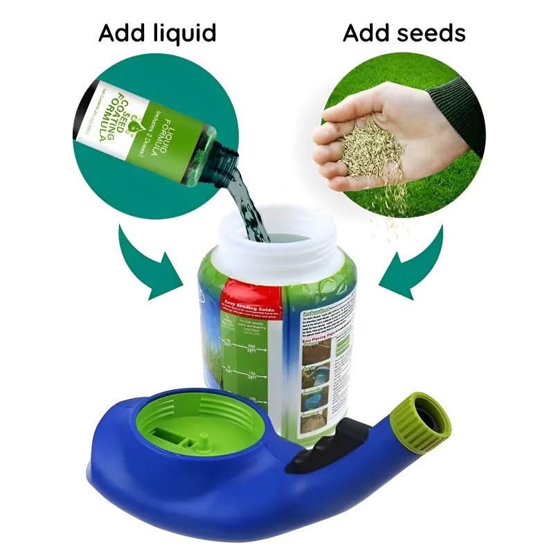 LushLife - Premium Lawn Nourishing Mousse for Thriving Grass