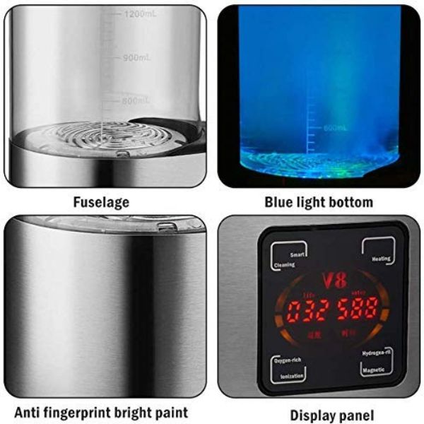 Hydrogen Infusion Water Purifier with Customizable Timer