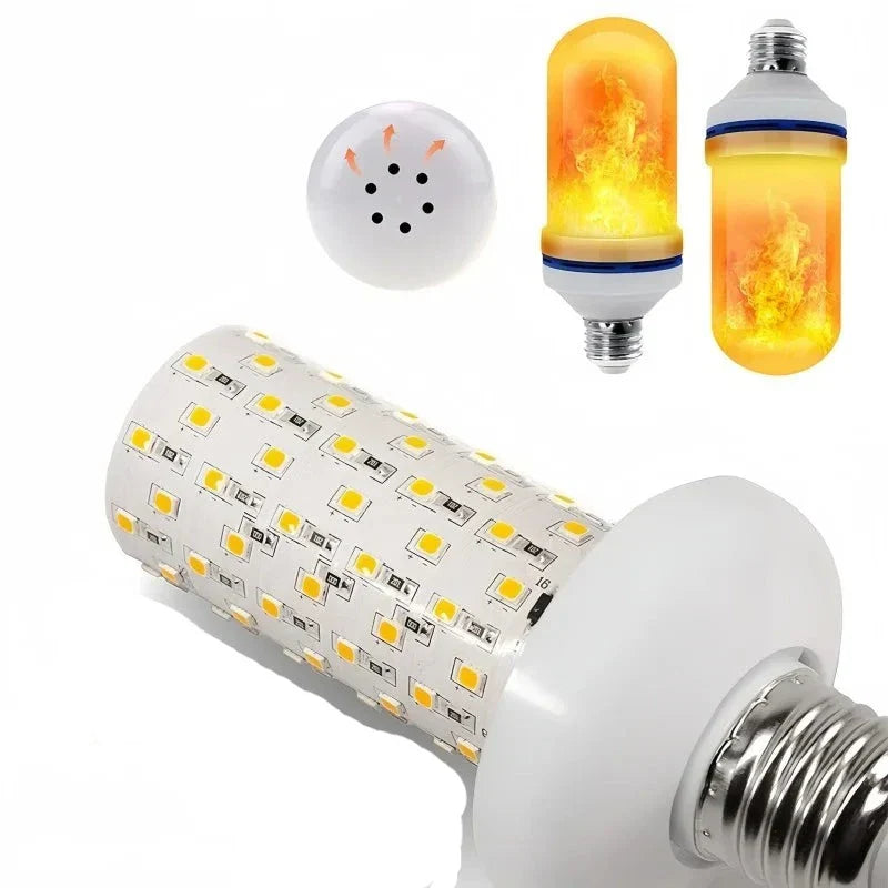 FlickerGlow – LED Flame Effect Bulb for Cozy Ambience