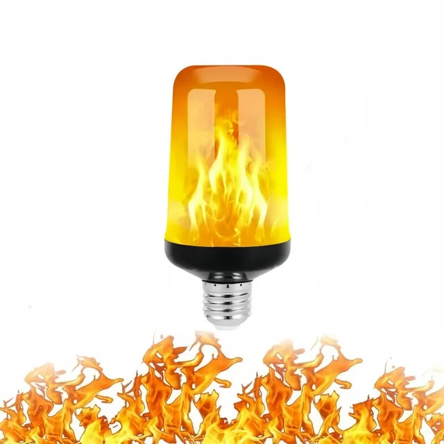 FlickerGlow – LED Flame Effect Bulb for Cozy Ambience