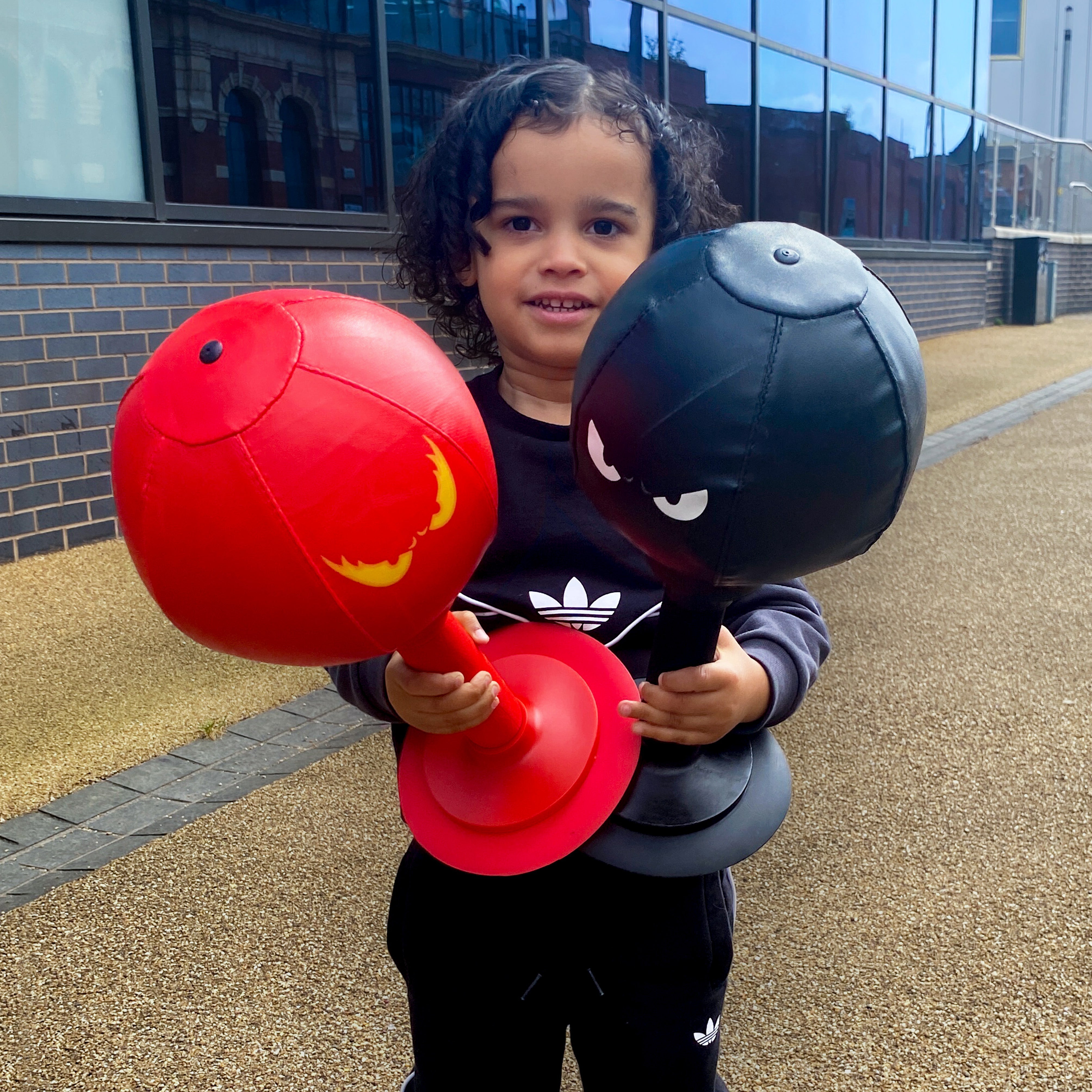 Energetic Youth Punching Bag — Active Fun & Fitness for Kids