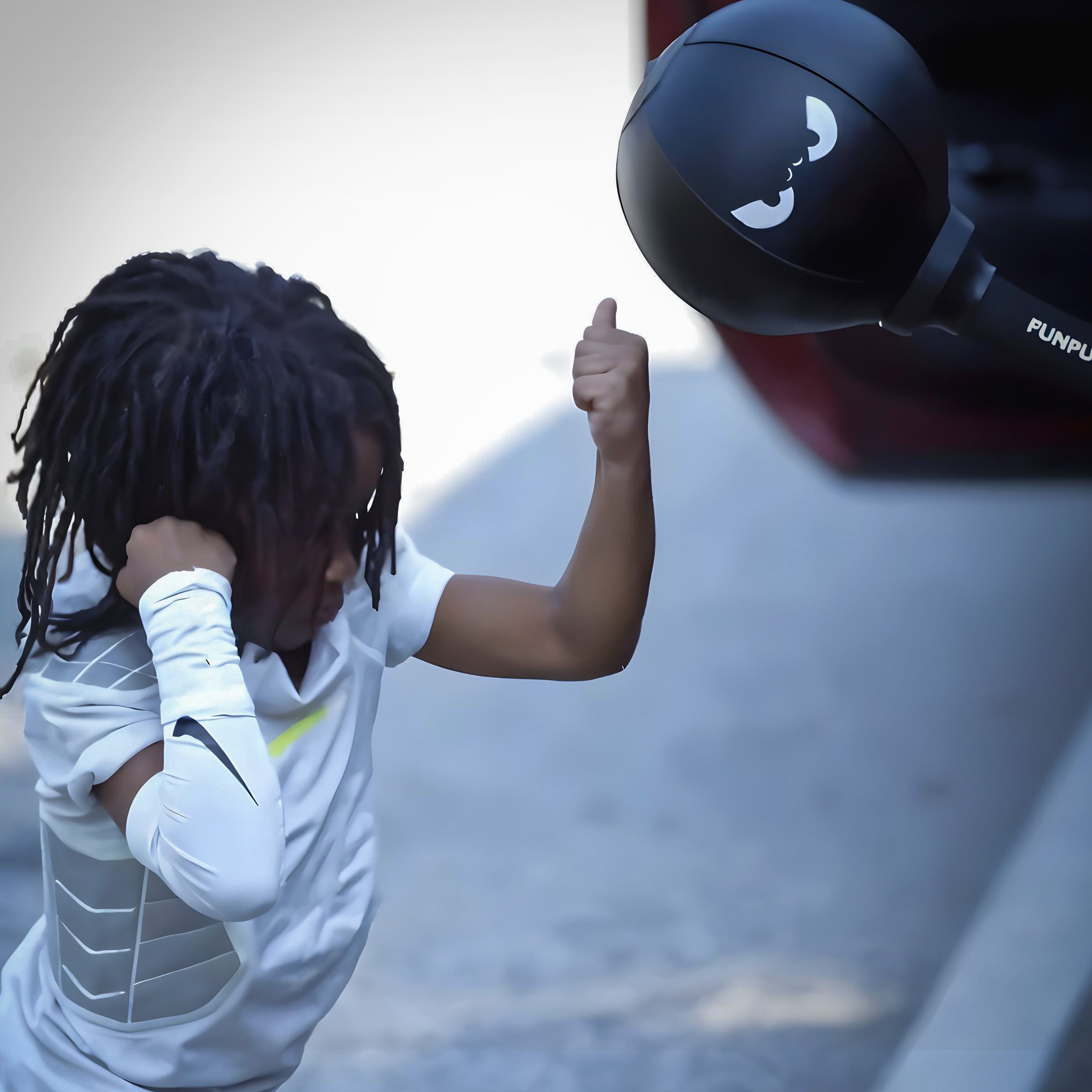Energetic Youth Punching Bag — Active Fun & Fitness for Kids