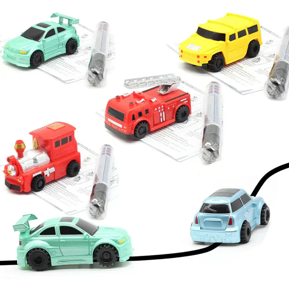 Inductive Line-Following Toy Car | Follows Drawn Paths | Ready to Use