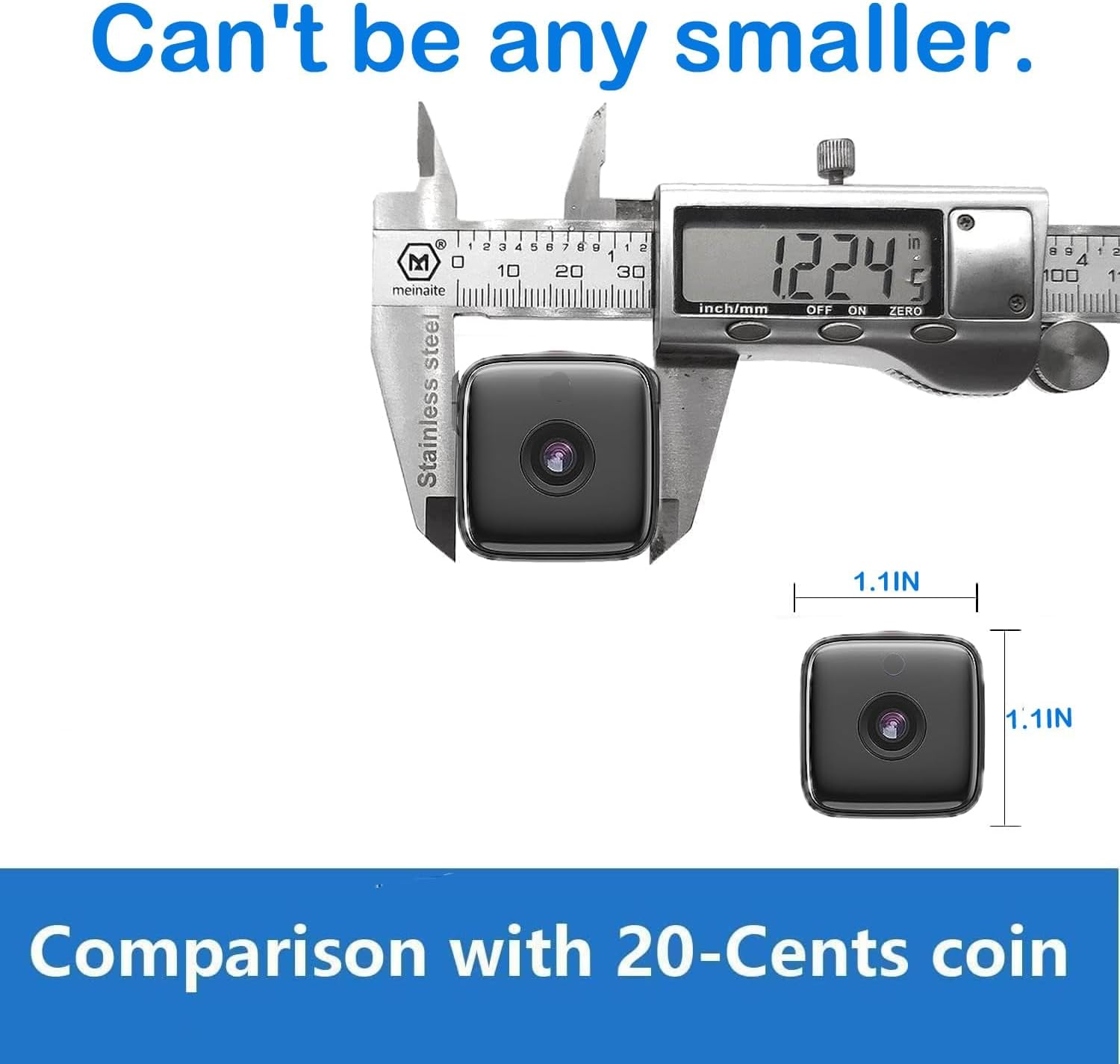 Indoor Camera with Night Vision & Motion Detection - Wi-Fi Access
