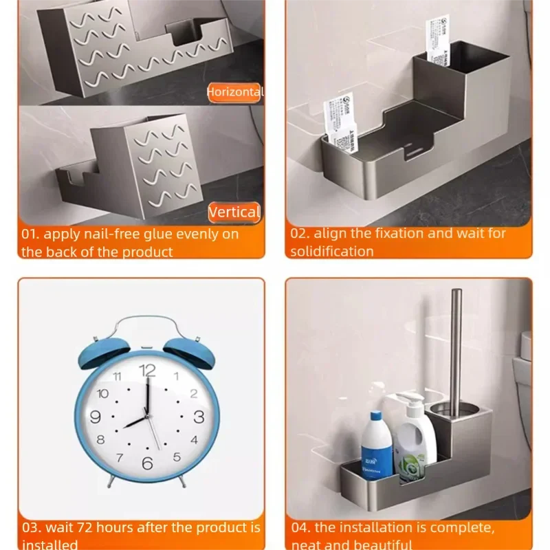 Toilet Brush for Daily Bathroom Cleaning – Dead-End Design