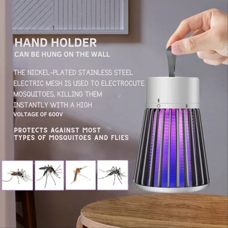 Insect Control Lamp | Quiet Bug Protection | USB Rechargeable