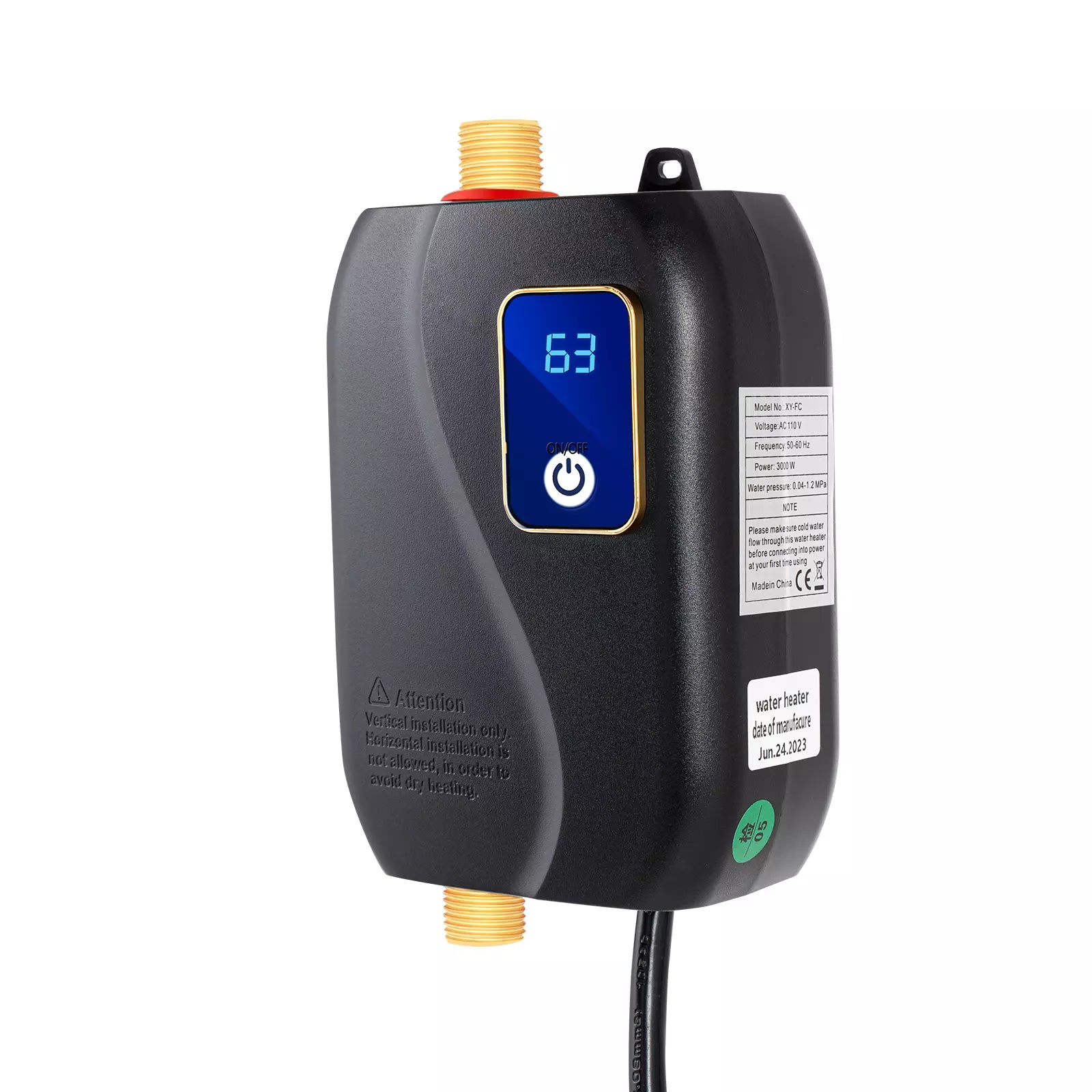 Compact On-Demand Hot Water System for Instant Comfort