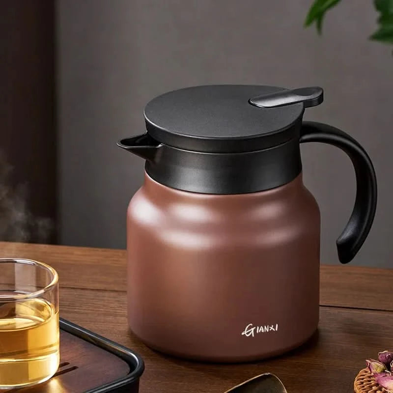 Elegant 800 ml Insulated Teapot with Removable Infuser