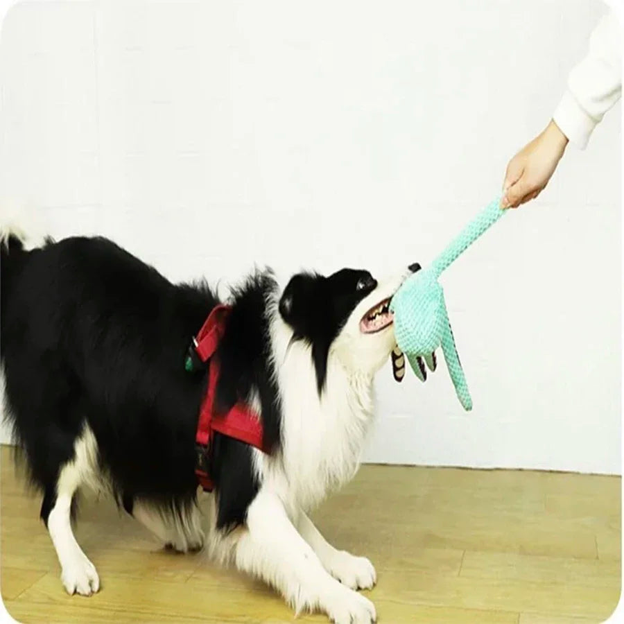 Plush Paws Octopus – Interactive Sound Dog Toy for Endless Fun