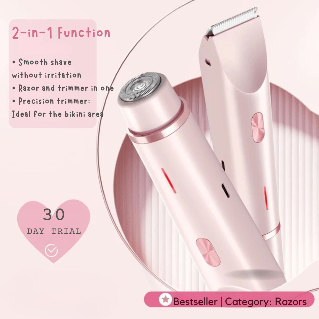 Cordless Electric Razor for Gentle Wet and Dry Shaving