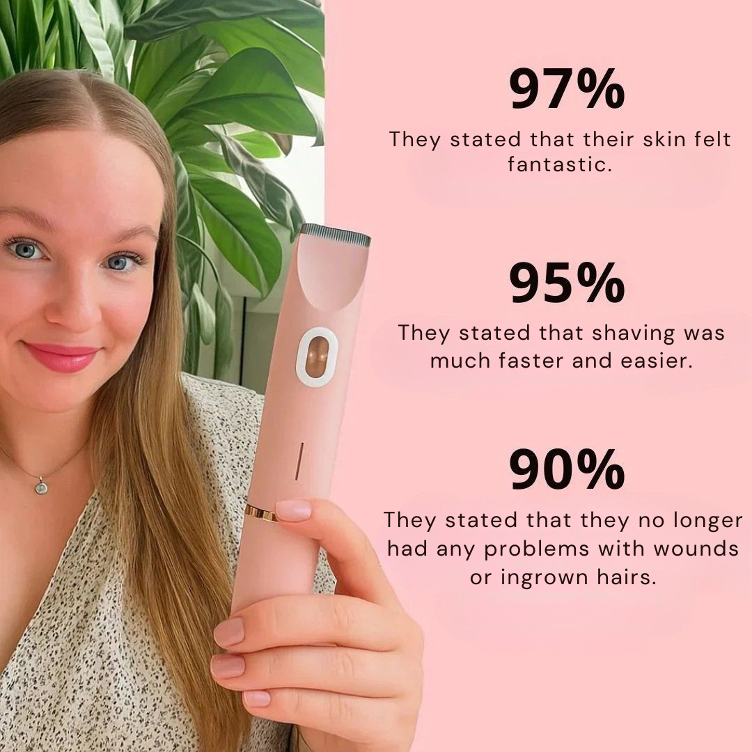 Cordless Electric Razor for Gentle Wet and Dry Shaving