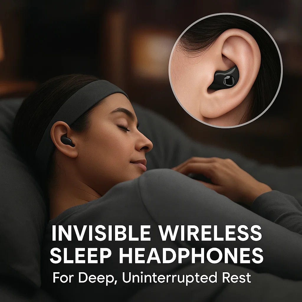 Ultra-Comfort Bluetooth Sleep Earbuds for Restful Nights