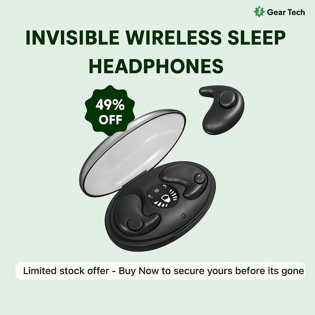 Ultra-Comfort Bluetooth Sleep Earbuds for Restful Nights
