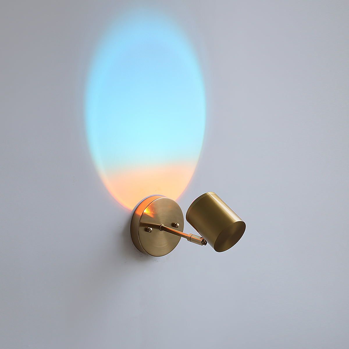 Sleek Chrome LED Wall Light - Ideal for Bathrooms & Patios