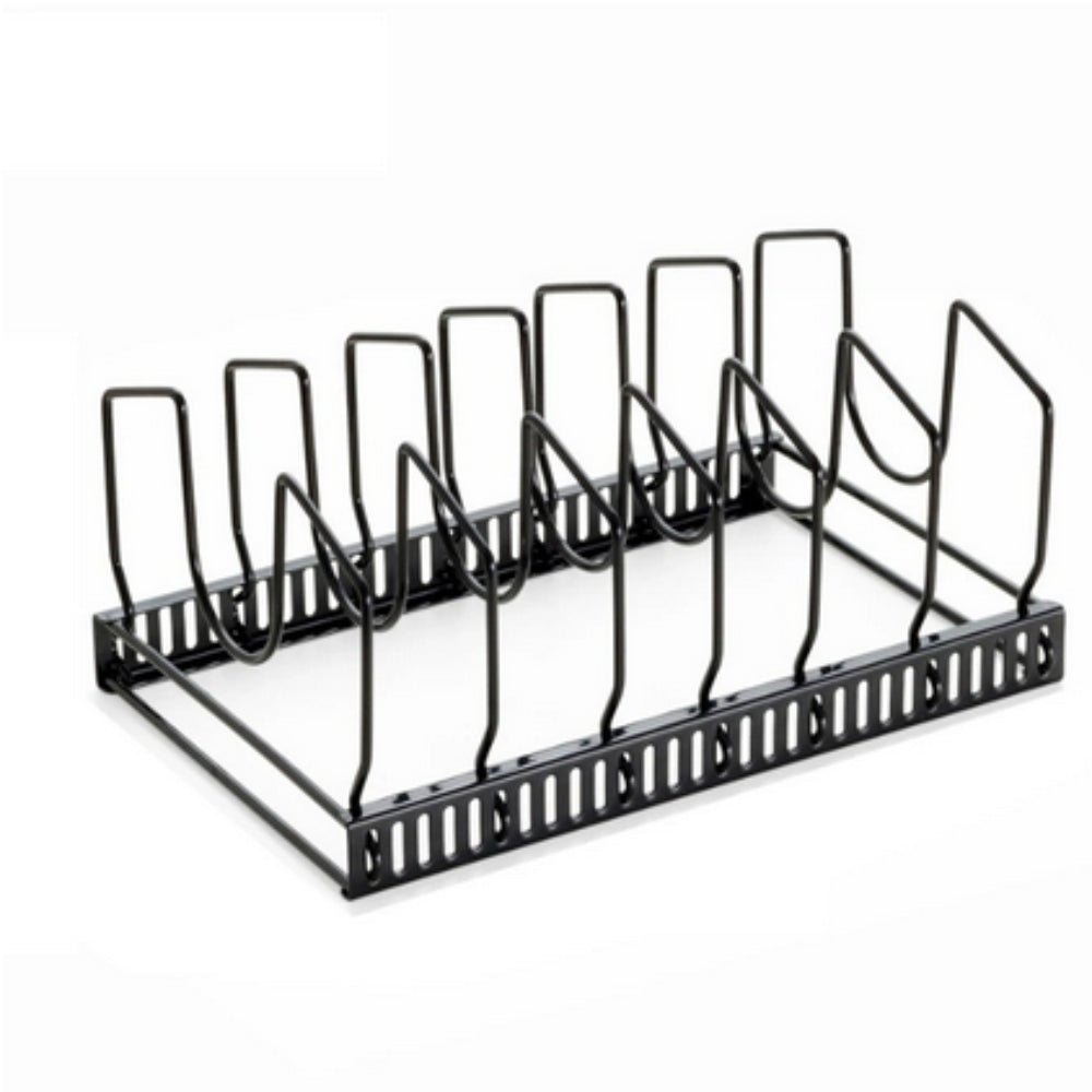 Efficient Pot Lid Holder, Space-Saving Kitchen Organizer