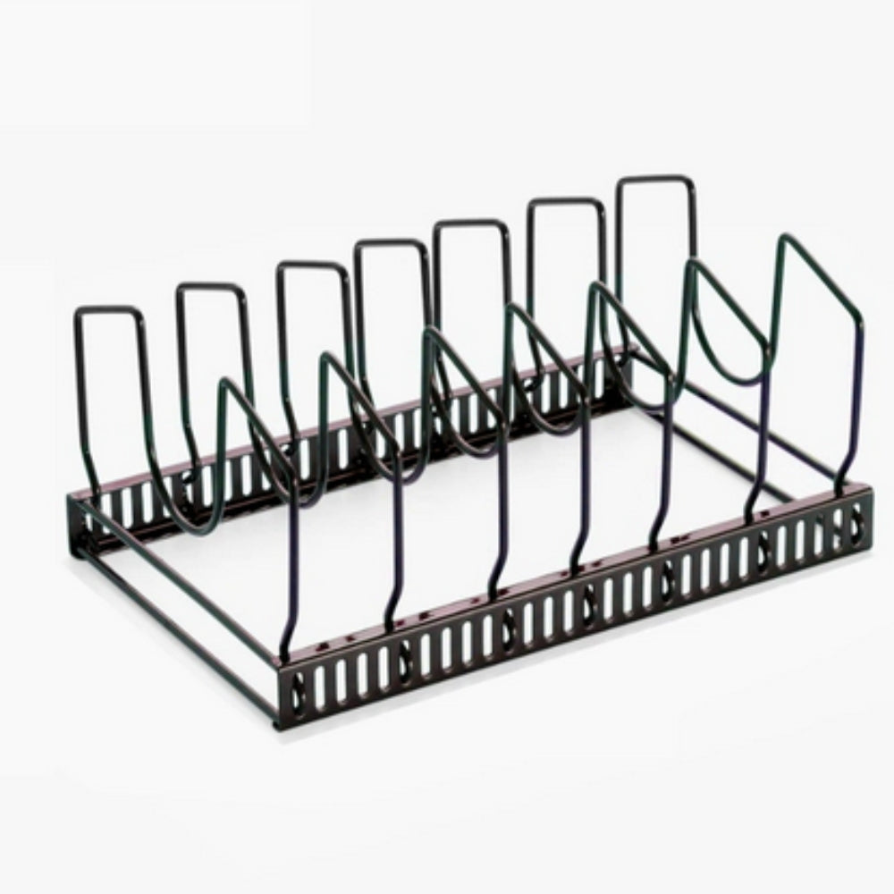 Efficient Pot Lid Holder, Space-Saving Kitchen Organizer