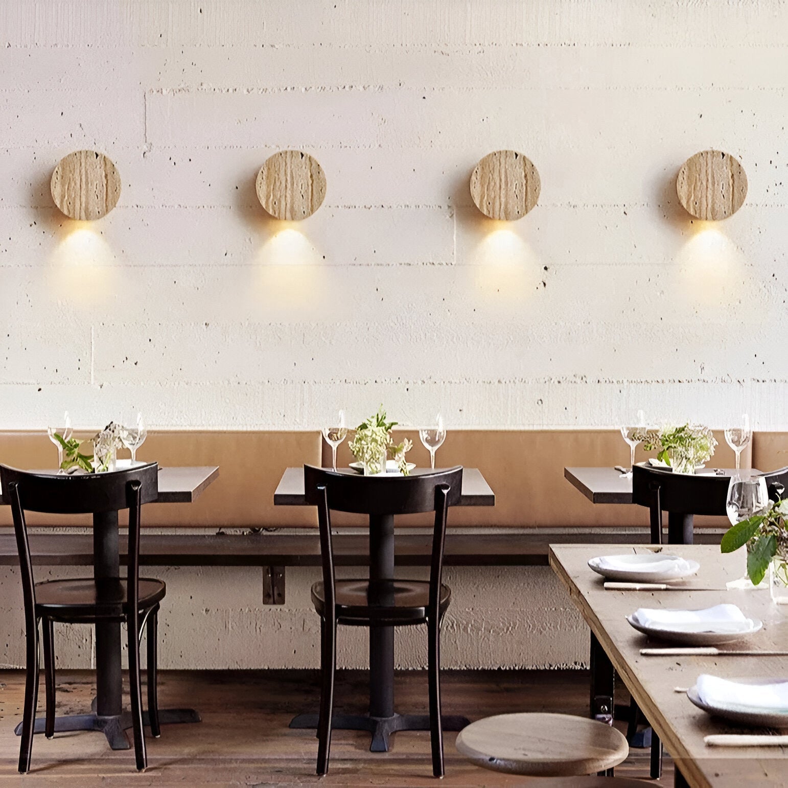 Nature-Inspired LED Wall Light for Cozy Spaces