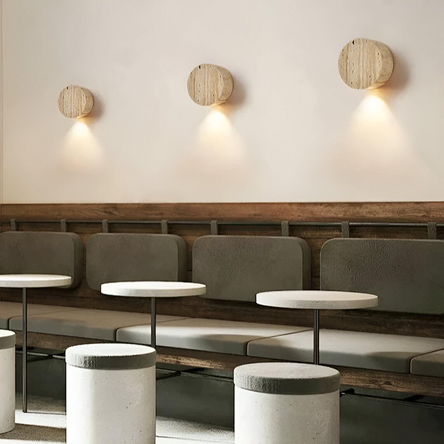 Nature-Inspired LED Wall Light for Cozy Spaces