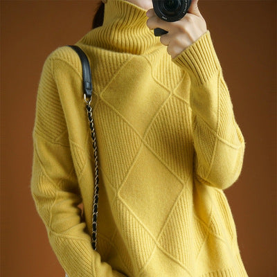 Cashmere Turtleneck Sweater