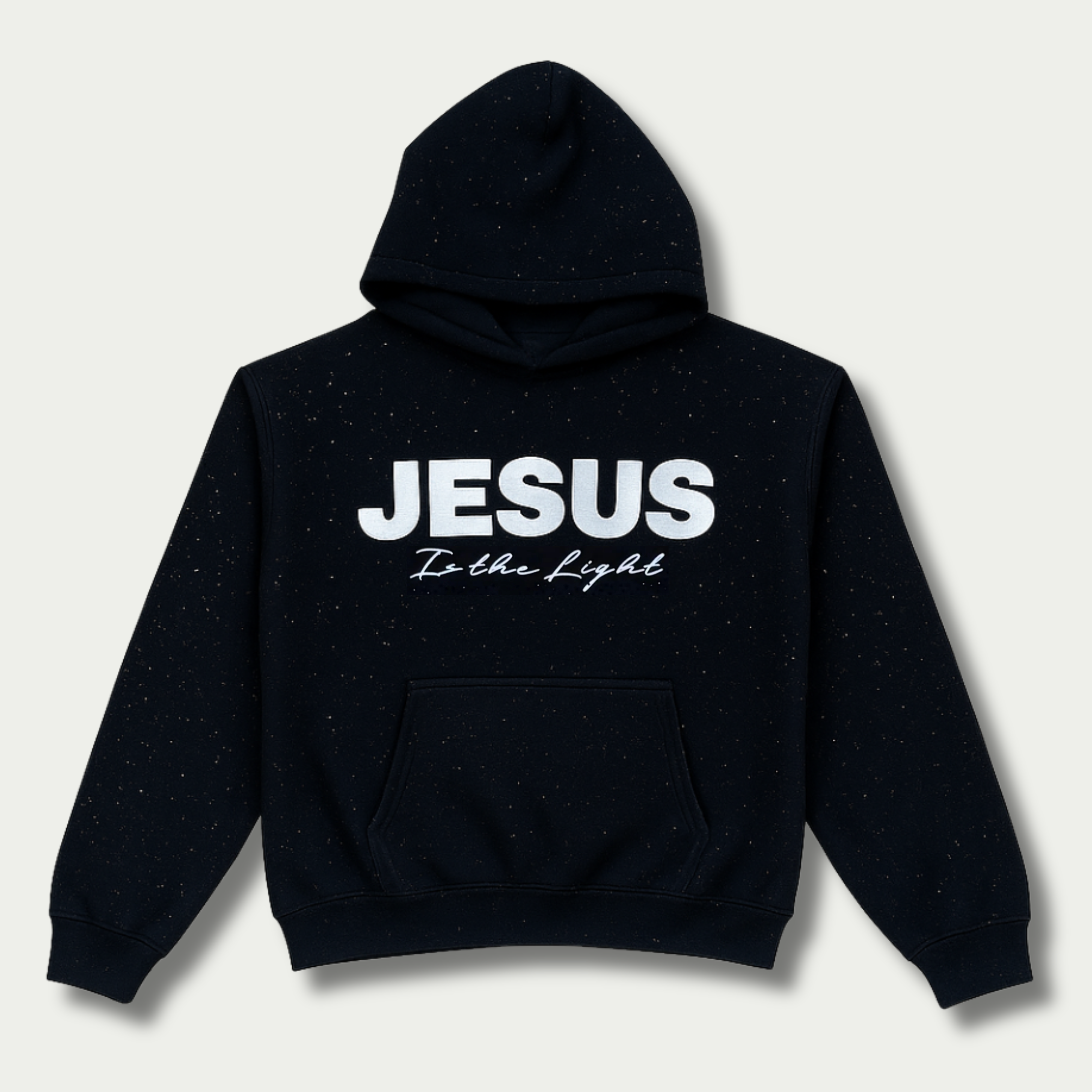 Illuminate Your Day with Faith - Cozy Jesus Is The Light Hoodie