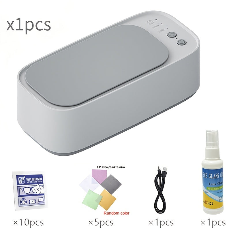 CrystalClear Ultrasonic Cleaner 12oz for Jewelry & Accessories