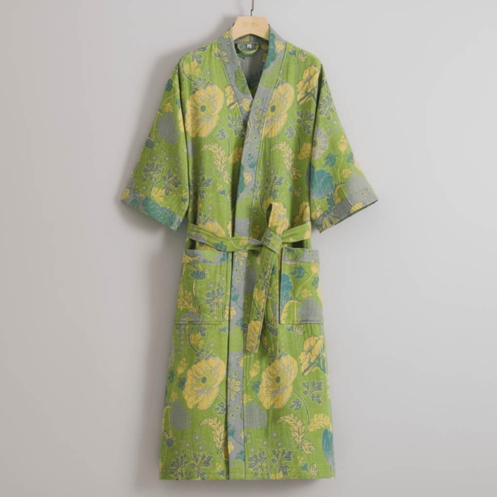 Serenity Wrap - Luxurious Organic Cotton Kimono Robe for Ultimate Comfort